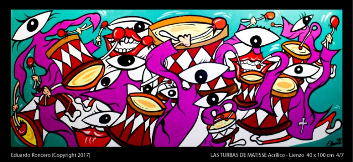 Eduardo roncero, edu locomotoro, eduardo roncero art, curvismo