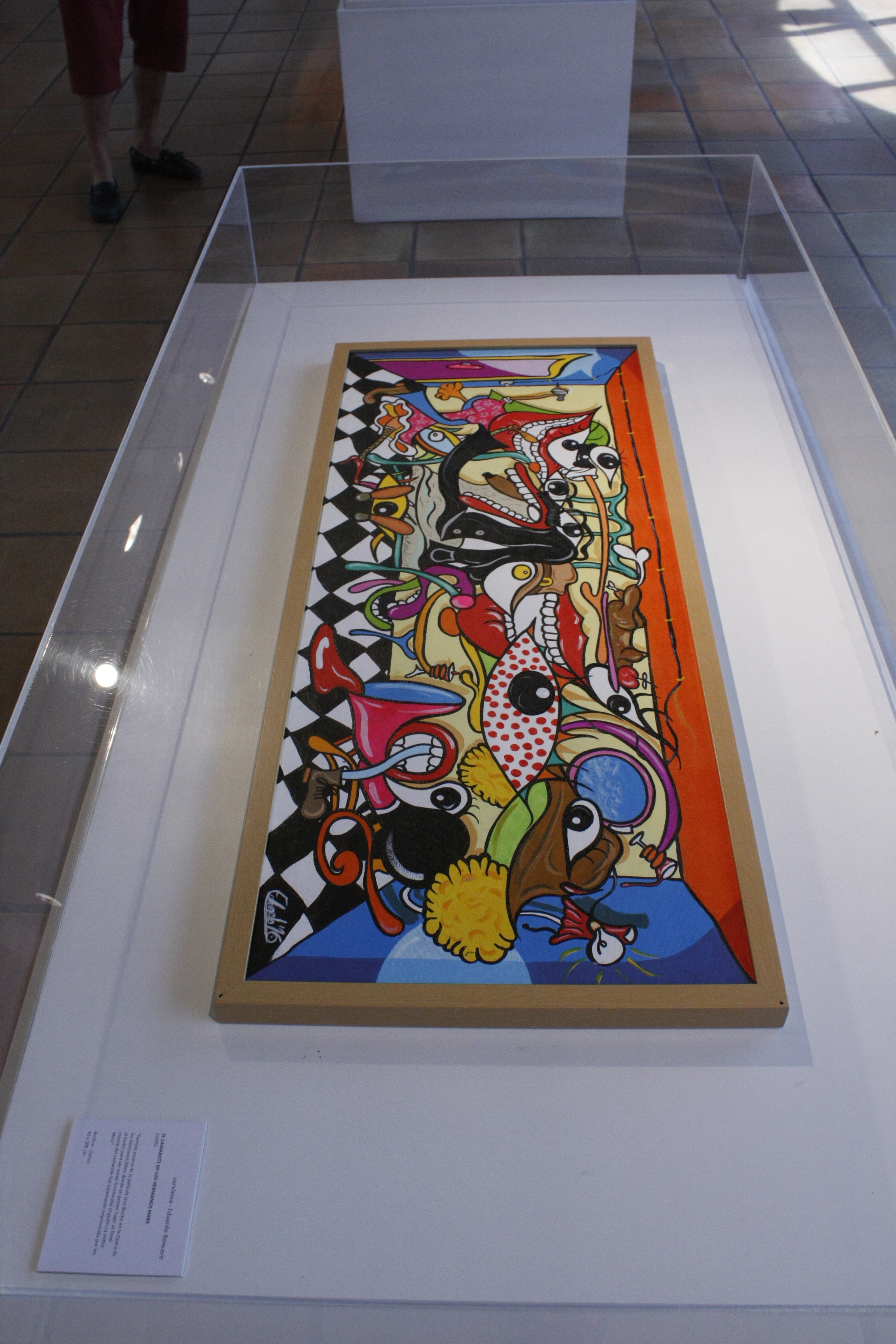 Página oficial del artista Eduardo Roncero y sus conocidos personajes célebres con su peculiar curvismo