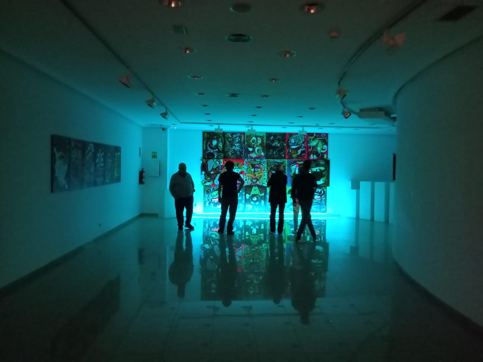 Exposición Gran Casino el sardinero- Santander – Curvismo Eduardo Roncero 2021